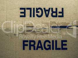 Vintage looking Fragile