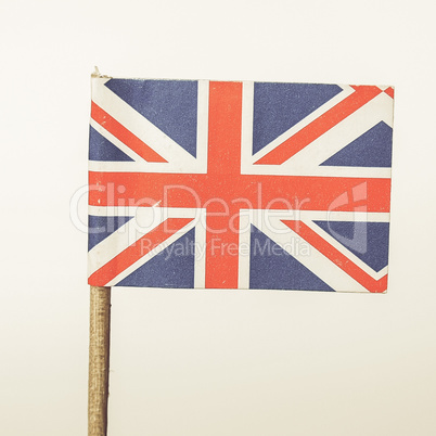 Vintage looking UK Flag