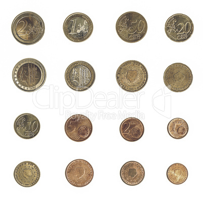 Vintage Euro coin - Nederlands