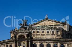 Semper Opera, Dresden, Saxony, Germany