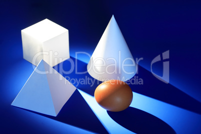Geometric Shapes And Egg