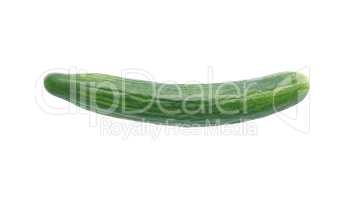 Cucumber On White