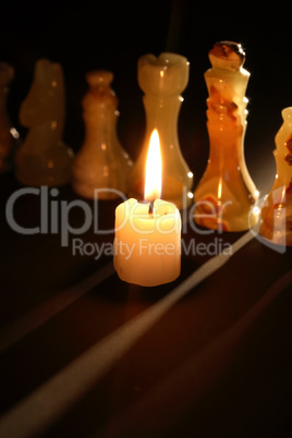 Chess And Candle