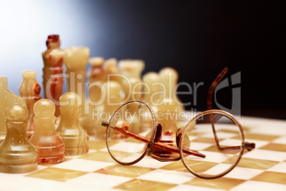 Spectacles On Chessboard