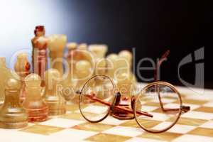 Spectacles On Chessboard