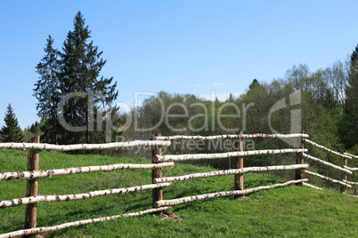 Landscape With Fence