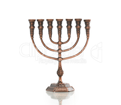 Traditional Jewish Menorah