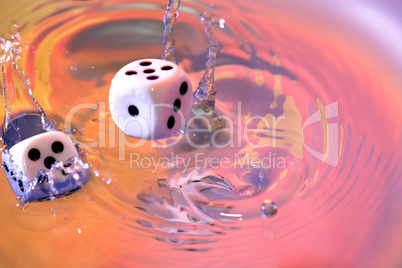 Dice Game In Water