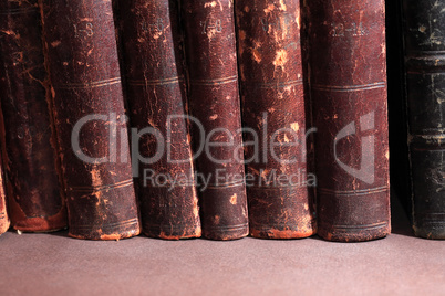 Old Books On Dark