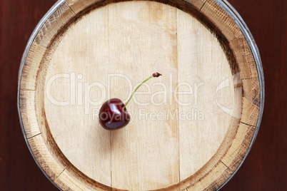 Cherry On Wood