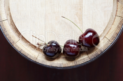 Cherry On Wood