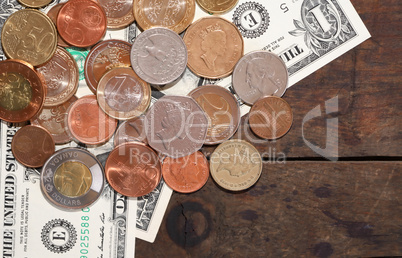 World Currency Background