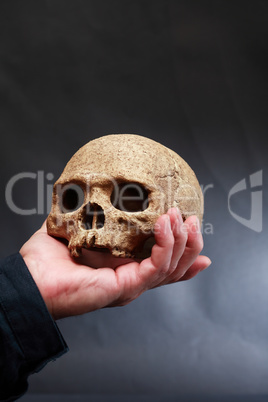 Hand With Skull