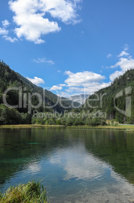 Gebirgssee in Österreich