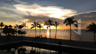 Sonnenuntergang auf Key Largo