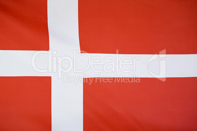 Textile flag of Denmark