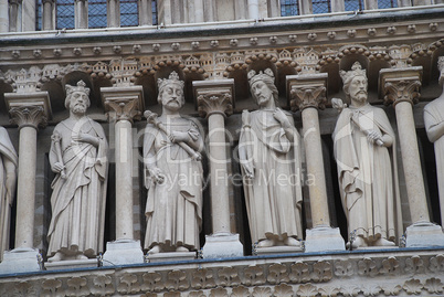 Notre Dame Paris, France, Entrance