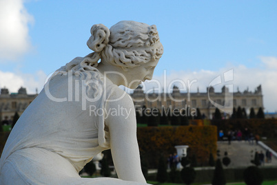 Statue in the Garden of Versailles (Paris)