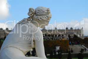 Statue in the Garden of Versailles (Paris)