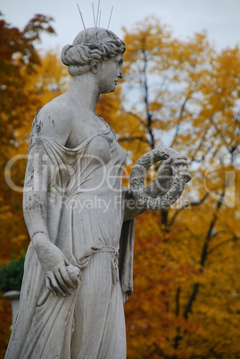 Statue in Paris - Luxembourg Garden