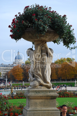 Statue in Paris - Luxembourg Garden