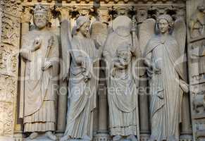 Notre Dame Paris, France, Entrance