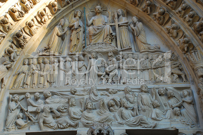 Notre Dame Paris, France, Entrance