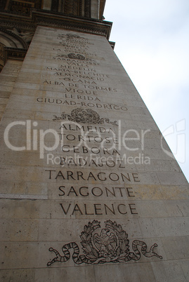 The Arc de Triomphe de l'Étoile (Triumphal Arch of the Star)