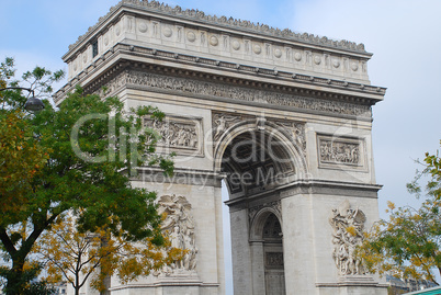 The Arc de Triomphe de l'Étoile (Triumphal Arch of the Star)