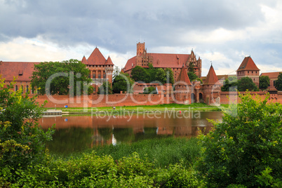 Castle Malbork, Poland.