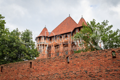 Castle Malbork, Poland.