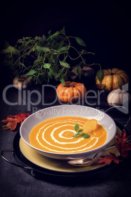 Pumpkin Soup with orange