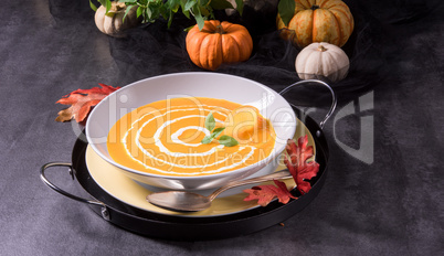 Pumpkin Soup with orange