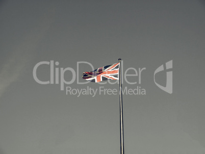 Vintage looking UK Flag