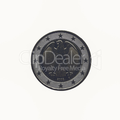 Vintage Coin isolated