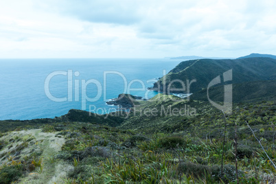 Aussicht von Cape Renga Berge