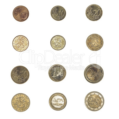 Vintage Euro coin - Finland