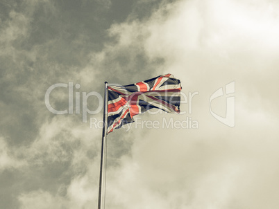 Vintage looking UK Flag