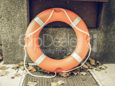 Vintage looking Lifebuoy