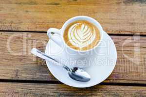 Tasse Kaffee Latte Art