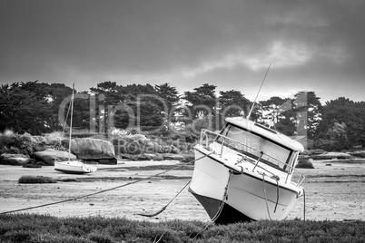 Hafen in der Bretagne