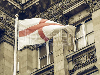 Vintage looking England flag Vintage looking England flag