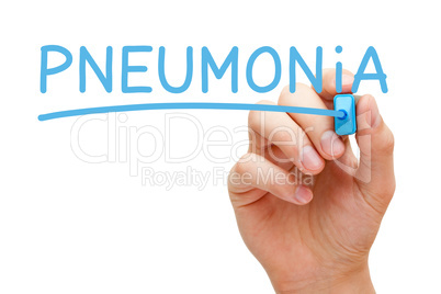 Pneumonia Blue Marker