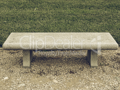 Vintage looking Bench picture