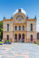 Jewish synagogue in city Pecs, Hungary, Europe, 18.august 2016