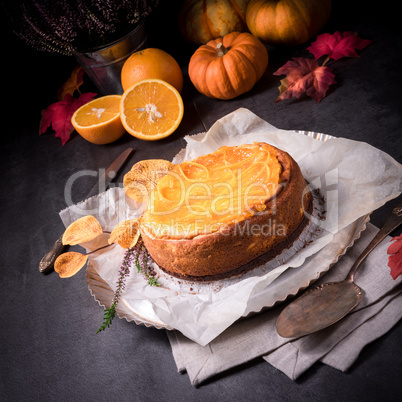 pumpkin cheese cake