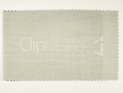 Vintage looking Grey fabric sample
