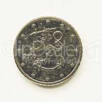 Vintage Finnish 50 cent coin