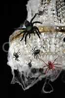 Spiders on the chandelier