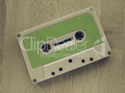 Vintage looking Tape cassette